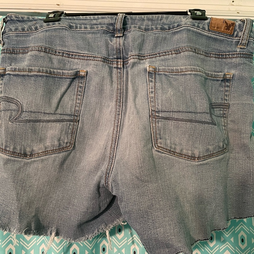 American eagle outfitters stretch jean shorts